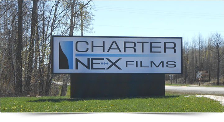 Illuminated Sign - Charter NEX Films